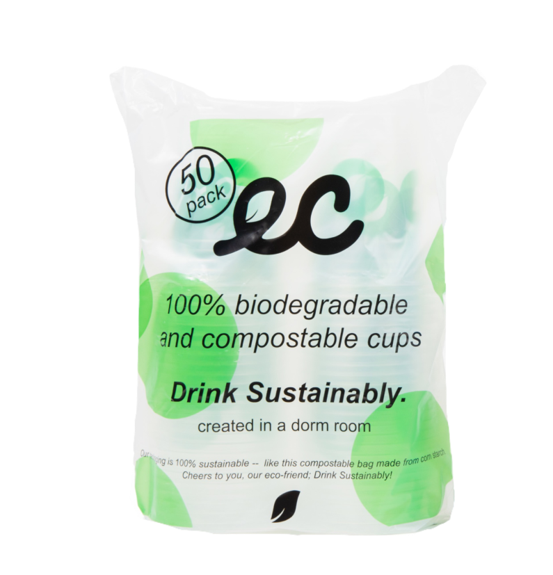 Earth Cups (20-Pack Case) - Compostable